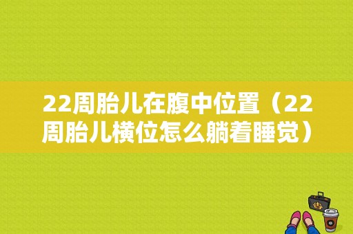 22周胎儿在腹中位置（22周胎儿横位怎么躺着睡觉）