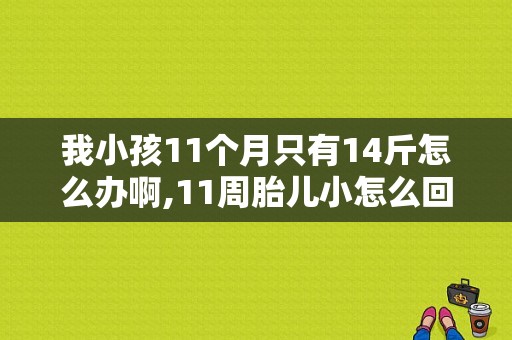 我小孩11个月只有14斤怎么办啊,11周胎儿小怎么回事