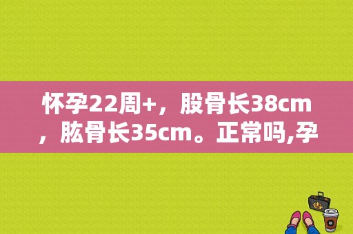 怀孕22周+，股骨长38cm，肱骨长35cm。正常吗,孕22周胎儿真实图片