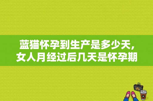 蓝猫怀孕到生产是多少天,女人月经过后几天是怀孕期