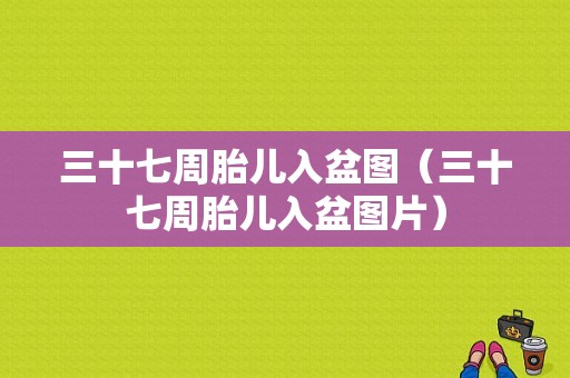 三十七周胎儿入盆图（三十七周胎儿入盆图片）