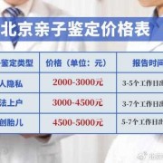 北京胎儿亲子鉴定（北京13家亲子鉴定中心，都可以做亲子鉴定吗）