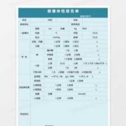 孕妇健康档案编号是什么,孕期跟踪excel表