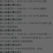彩超估算胎儿体重准吗（彩超估算胎儿体重准吗）