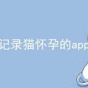 想要一款记录孕猫的app，求推荐,孕期记录app哪个好用