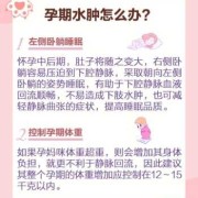 孕期水肿生（孕妇水肿的原因、吃什么）