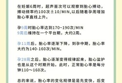 胎儿心率多少是正常（孕妇宝宝在肚子里心率多少算正常的啊）