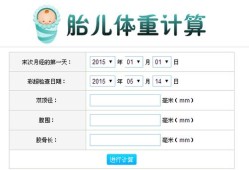 b超胎儿体重计算器（快递重量怎么计算）