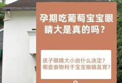 孕期吃葡萄孩子的眼睛会大么（怀孕时吃些葡萄可以使宝宝眼睛变大。请问是真的吗）