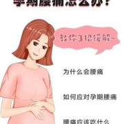 孕期腰疼是怎么回事,怀孕期间腰疼是怎么回事该怎么办