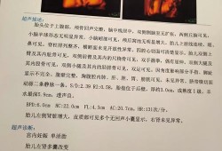 胎儿26周四维彩超（胎儿26周四维彩超发现左肾多囊性发育不良怎么办）