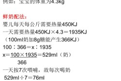 如何计算牛奶的量,怎么预算胎儿体重?
