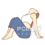 孕期瑜伽体位（孕期瑜伽体位图片）