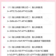 怎样知道胎儿有多重,怎么预估胎儿重量大小