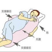 孕期左侧睡（孕期左侧睡的正确姿势图片）