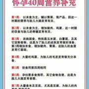 孕期补充营养（孕妇该怎么补充营养）