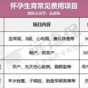 孕期产检费用（孕期产检费用怎样报销）