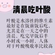 备孕期什么时候吃叶酸好（孕妇什么时候吃叶酸好）