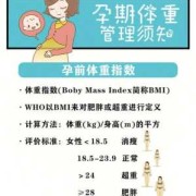 孕期体重管理（孕期体重管理ppt）