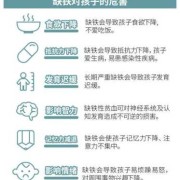 胎儿缺铁有什么影响（胎儿缺铁有什么影响）
