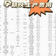 孕期效价（为什么产检费用那么贵）