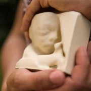婴儿包被裁剪图的新做法,3d打印胎儿模型