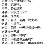 孕期对话（孕妇夫妻搞笑段子）