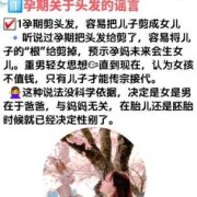 孕期不能剪头发吗（孕期正常几个月可以剪头发）