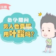 备孕期男人要吃叶酸吗（男人吃叶酸要吃多久?备孕期间男性吃叶酸，要吃多长时间呢）
