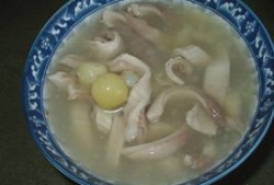 猪肚大蒜汤做法孕妇吃的,孕期猪肚汤的做法