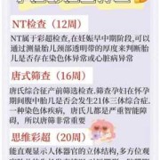 孕期畸形检查（孕期畸形检查什么时候）