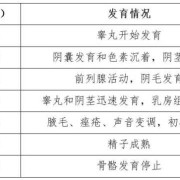 男性胎儿睾丸发育时间（男孩发育最快的时间有几年）