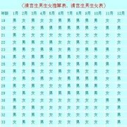 怀孕期计算器生男生女（怀孕计算器查生男生女）