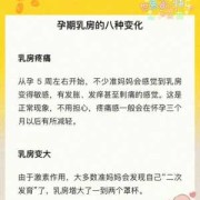 孕期乳房变化（怀孕多久会乳房变大呢？一般情况下乳房变大的原因是什么）