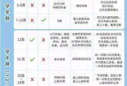 怀孕需要做哪些检查,孕期检查有哪些项目必须要检查