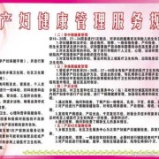 孕期的宣教（孕产妇健康管理服务内容）