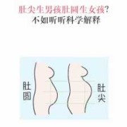 怎么看肚子尖尖还是圆圆,孕期尖肚子和圆肚子有什么区别
