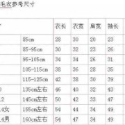 宝宝毛衣编织尺寸怎么计算,胎儿大小计算公式表