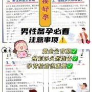 备孕期间男人注意事项（备孕期间男人注意事项）