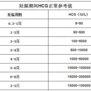 非孕期hcg（非孕期hcg正常值是多少）