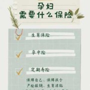 孕期买什么保险（孕期买什么保险可以报销）