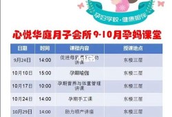 孕妇培训班都教什么,孕期培训班的具体流程