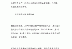 怀孕风疹会影响胎儿（怀孕风疹会影响胎儿吗）