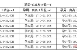胎儿足月腹围（怀孕39周了宮高多少才是正常值啊还有腹围）