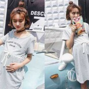 孕妇短发怎么搭配衣服好看,孕期适合剪的短发图片大全