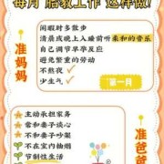 孕期胎教方案（孕晚期如何进行胎教）