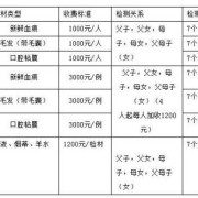 做胎儿亲子鉴定费用（亲子鉴定多少钱）
