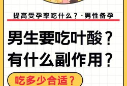 备孕男的要吃叶酸吗,叶酸是两人都吃还是一人吃
