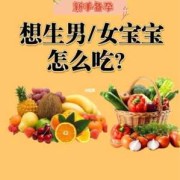 备孕期间吃什么生男孩（想生儿子男人怎么备孕）