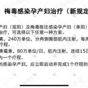 孕期梅毒阻断治疗（梅毒孕妇会传染给孩子吗）